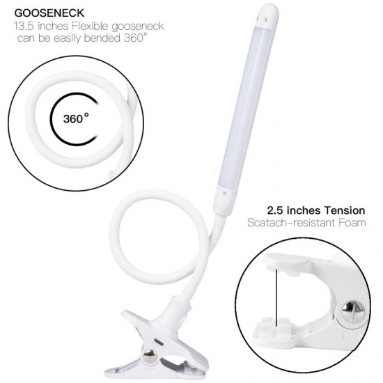 LED table lamp with brightness control "807-F"