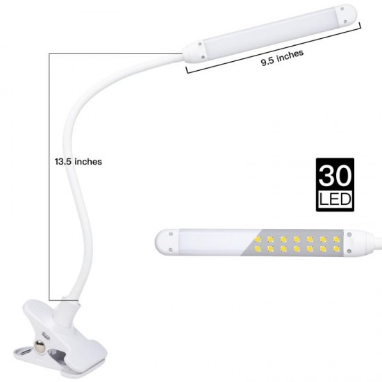 LED table lamp with brightness control "807-F"