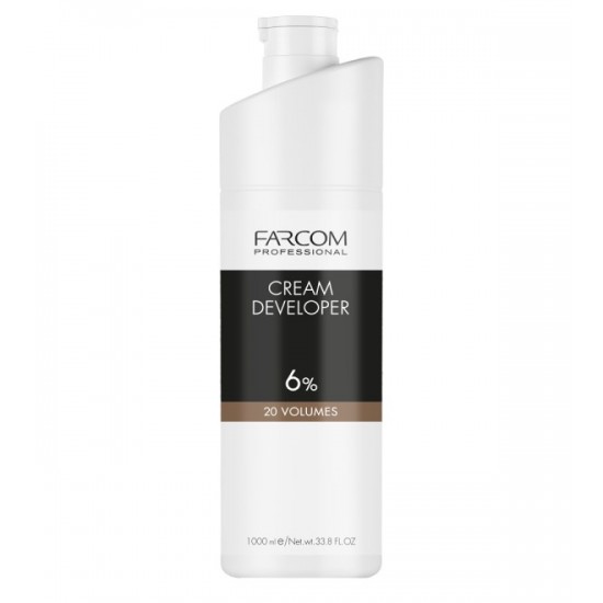 Farcom Professional Cream Developer 20 VOL 6% 1L