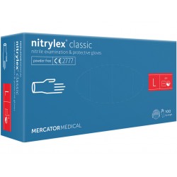 Nitrile Powder-free Violet Gloves Nitrylex L 100pcs.