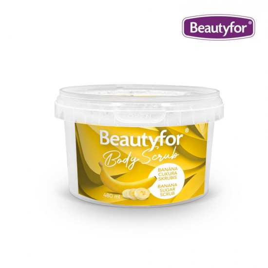 Beautyfor Banana sugar body scrub 480ml