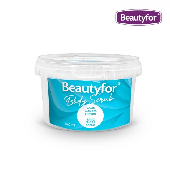 Beautyfor Basic sugar body scrub 480ml