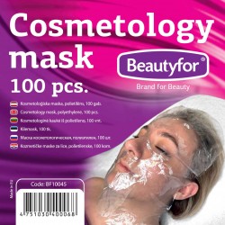 SPA Cosmetology Polyethylene Facial Masks 100pcs