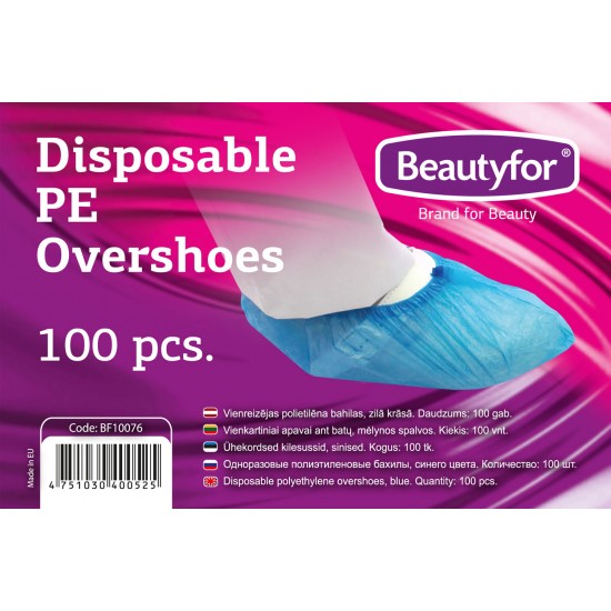 Disposable PE Overshoes 100pcs.