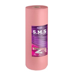 Pink SMS Flizelin Couch Roll, 80 cm x 150 m