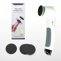 Electric Foot File Callus Remover TP298 60W with 60 replaceable sandpaper discs
