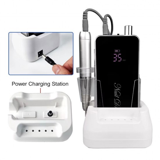 Electric Nail Drill Machine TP322 Black 80W 35 000 RPM