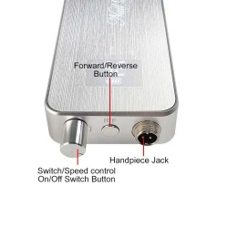 Electric Nail Drill Machine TP322 Silver 80W 35 000 RPM