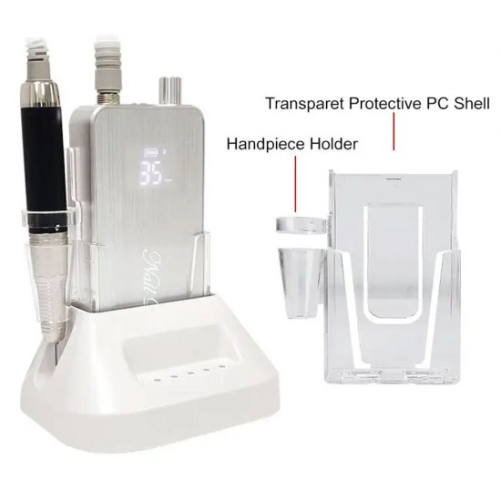 Electric Nail Drill Machine TP322 Silver 80W 35 000 RPM