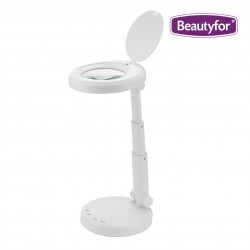Beautyfor 2029 Adjustable LED Desk Lamp with 3D Magnifier