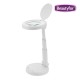 Beautyfor 2029 Adjustable LED Desk Lamp with 3D Magnifier