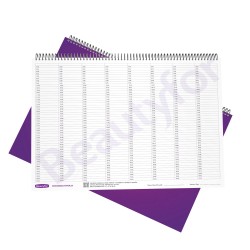 Beauty salon client log A3 60 pages