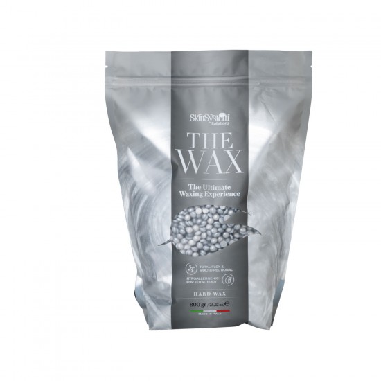 SkinSystem Full Body Silver elastic hot wax in pebbles 800g