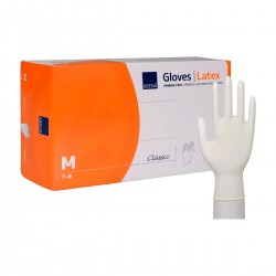 Abena Latex gloves powder-free M 100pcs