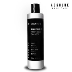 Absoluk Diagnostic Black Violet shampoo for neutralizing yellow tones 300ml