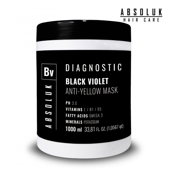 Absoluk Diagnostic Black Violet yellow tone neutralizing mask 1000ml