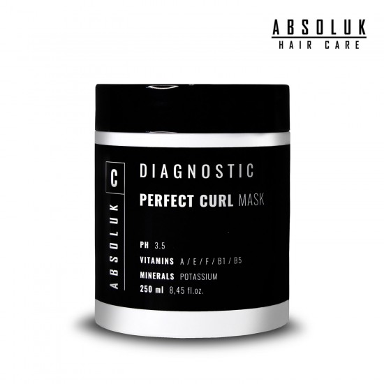 Absoluk Diagnostic Perfect Curl mask for curly or wavy hair 250ml