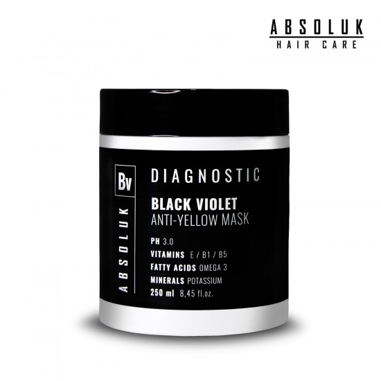 Absoluk Diagnostic Black Violet yellow tone neutralizing mask 250ml