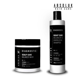 Absoluk Diagnostic Scalp Care Balancer shampoo 300ml + Absoluk Diagnostic Scalp Care Balancer mask 250ml