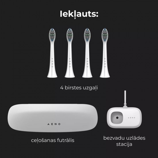 Aeno Sonic DB3 electric toothbrush white 9 modes