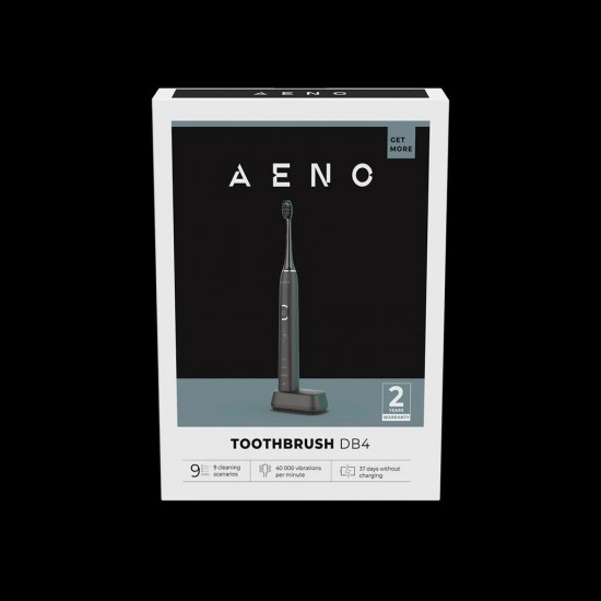 Aeno Sonic DB4 electric toothbrush black 9 modes