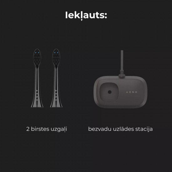 Aeno Sonic DB5 electric toothbrush black 5 modes