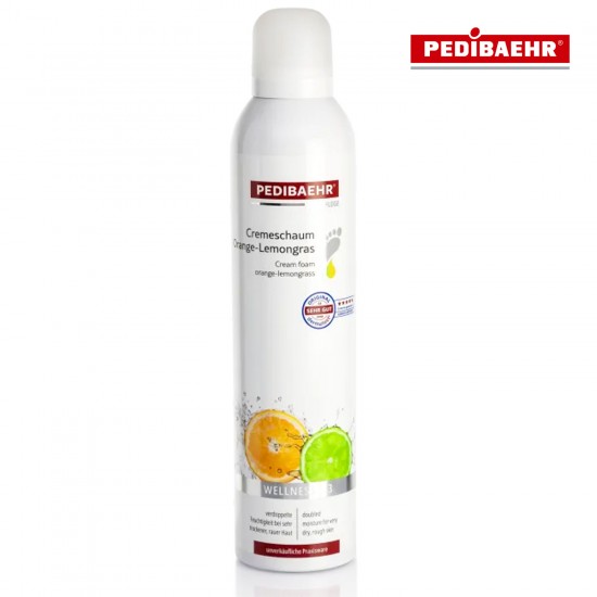 Pedibaehr Wellness Orange-Lemongras cream foam with orange-lemongrass extract 300ml
