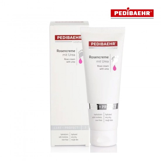 Pedibaehr Rosencreme mit Urea rose foot cream with urea 125ml