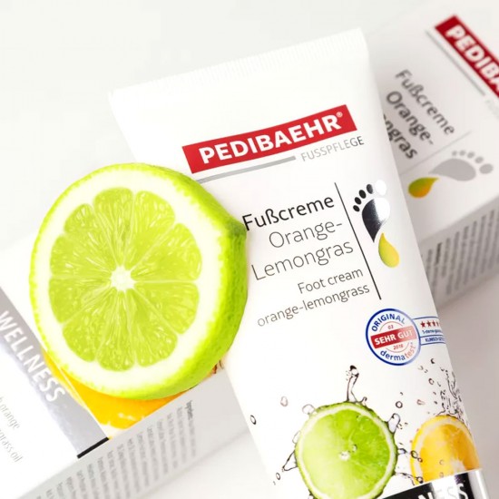 Pedibaehr Fußcreme Orange-Lemongras foot cream 125ml