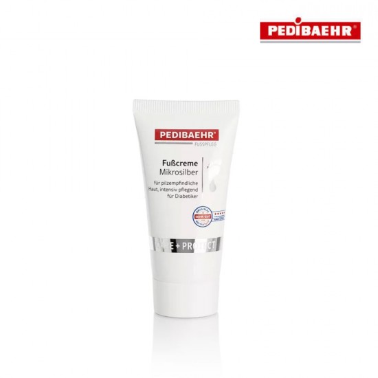 Pedibaehr Fußcreme Mikrosilber foot cream with microsilver 30ml