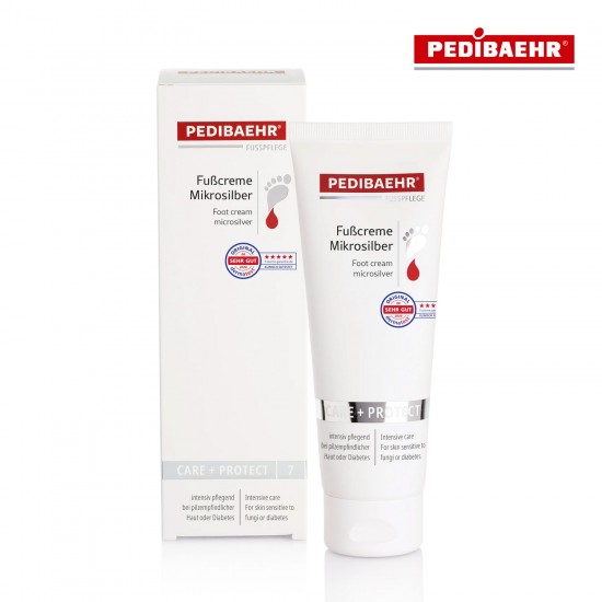 Pedibaehr Mikrosilber foot cream with microsilver 125ml