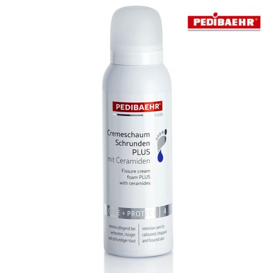 Pedibaehr Plus fissure cream foam with ceramides 125ml