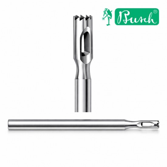 Busch stainless steel cutter with flat edge 224RS 023