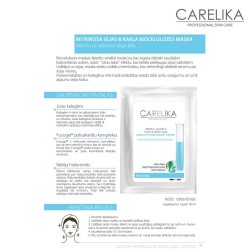 Carelika Biocellulose Face & Neck Mask Moisturizing marine collagen extract 18ml