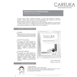 Carelika Tissue Face Mask Detox charcoal 23ml