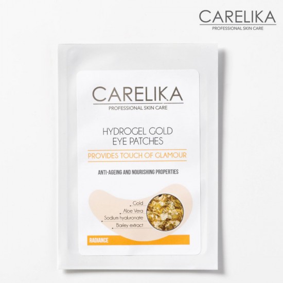 Carelika Hydrogel Gold Radiance Eye Patches 1pc