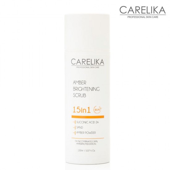 Carelika Amber Brightening Scrub 15in1 150ml