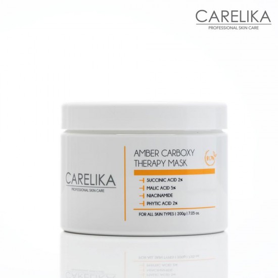 Carelika Amber Carboxy Therapy Mask with 2% succinic acid 200g
