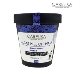 Carelika Algae Peel Off Mask Bilberry Extract Vitamin C 25g