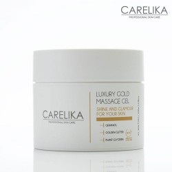 Carelika Luxury Gold Massage Gel for face and body 200ml
