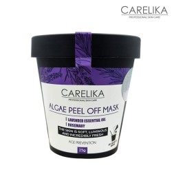 Carelika Algae Peel Off Mask Lavender Essential Oil Rosemary 25g