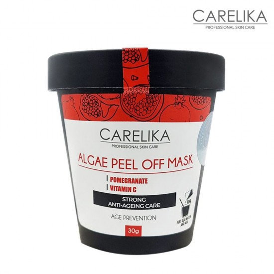 Carelika Algae Peel Off Mask Pomegranate Vitamin C 30g