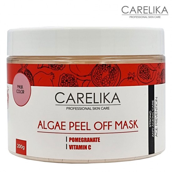 Carelika Algae Peel Off Mask Pomegranate Vitamin C 200g