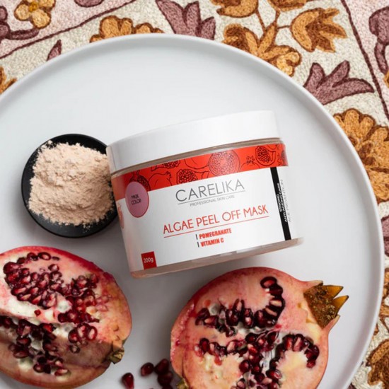 Carelika Algae Peel Off Mask Pomegranate Vitamin C 200g
