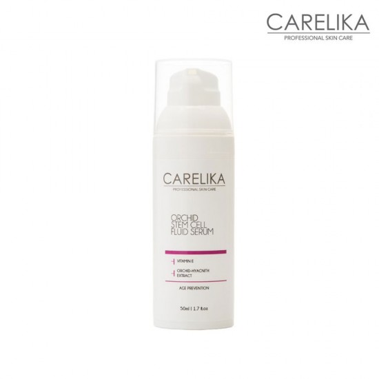 Carelika Orchid Stem Cell Fluid Serum skin rejuvenating anti-aging serum 50ml