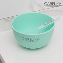 Carelika Silicone Bowl for mask preparation green 550ml