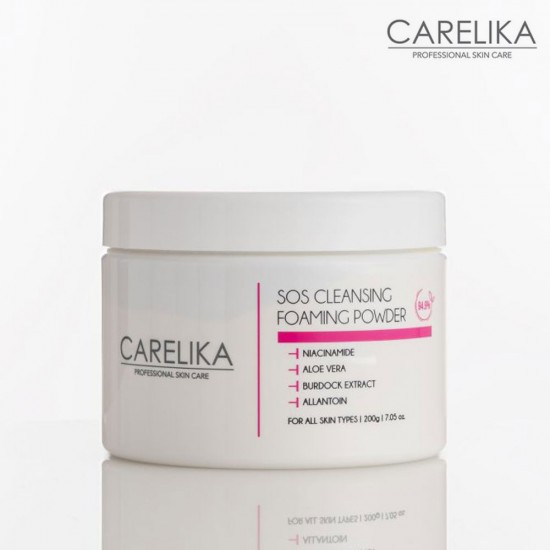 Carelika Sos Cleansing Foaming Powder 200g