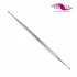 Erlinda double-sided acne and blackhead removal tool with different thickness loops 0.5mm and 1mm