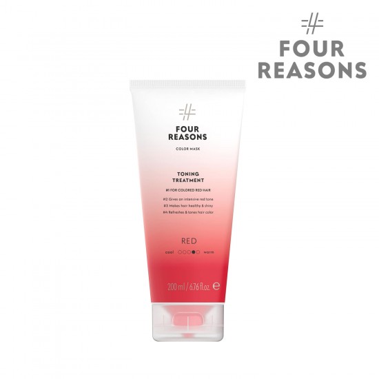 Four Reasons toning hair mask Red 200ml