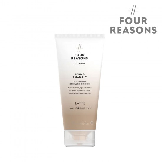 Four Reasons toning hair mask Latte 200ml